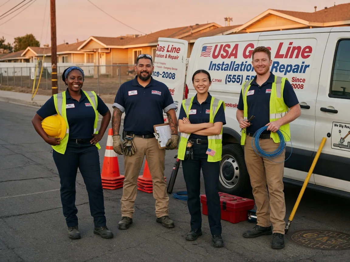 Gas Line Installation company in Marshallberg, NC